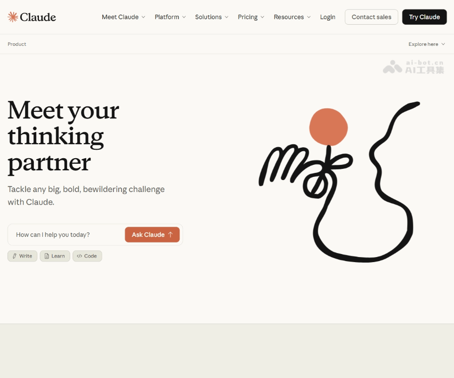 Claude website preview