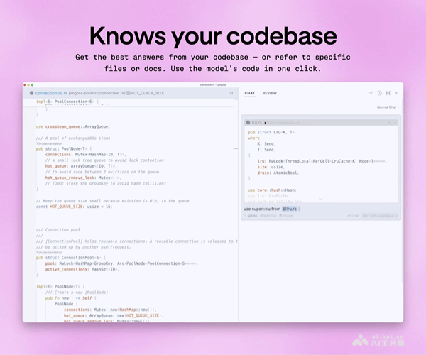 Cursor website preview